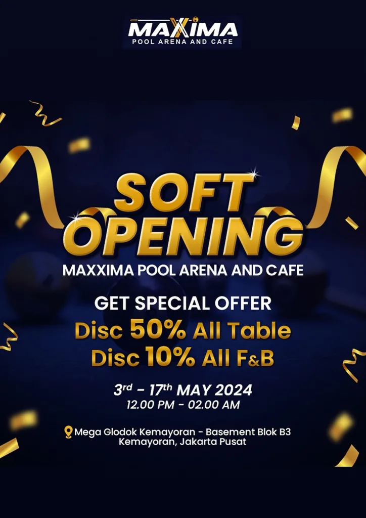 Maxxima Pool Arena & Cafe